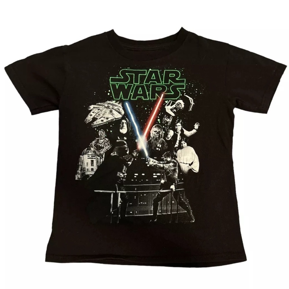 Star Wars Original Trilogy Glow In The Dark Tee